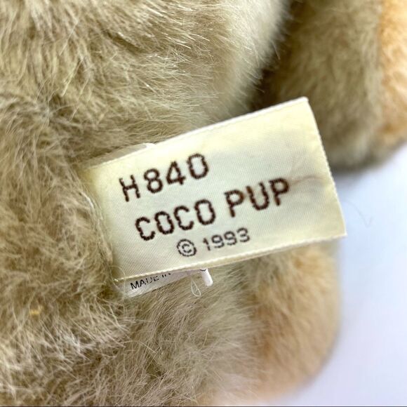 Vintage Ganz Coco Pup Stuffed Animal Plush - Picture 11 of 12